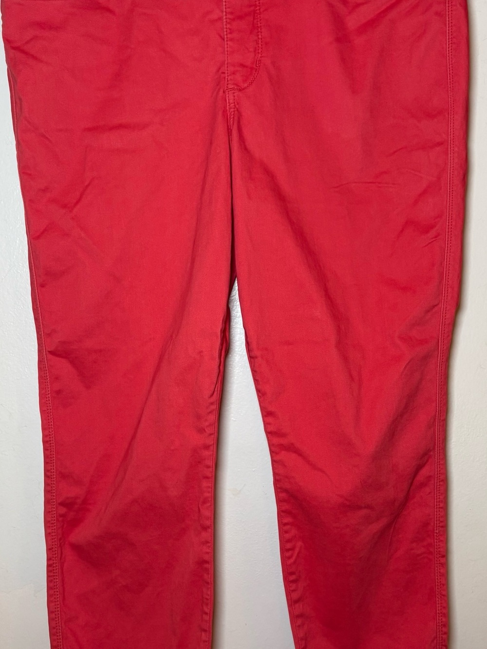 Seven7 Coral Red Casual Jeans
